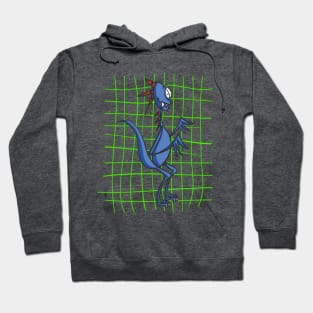 Blue Dinosaur Hoodie